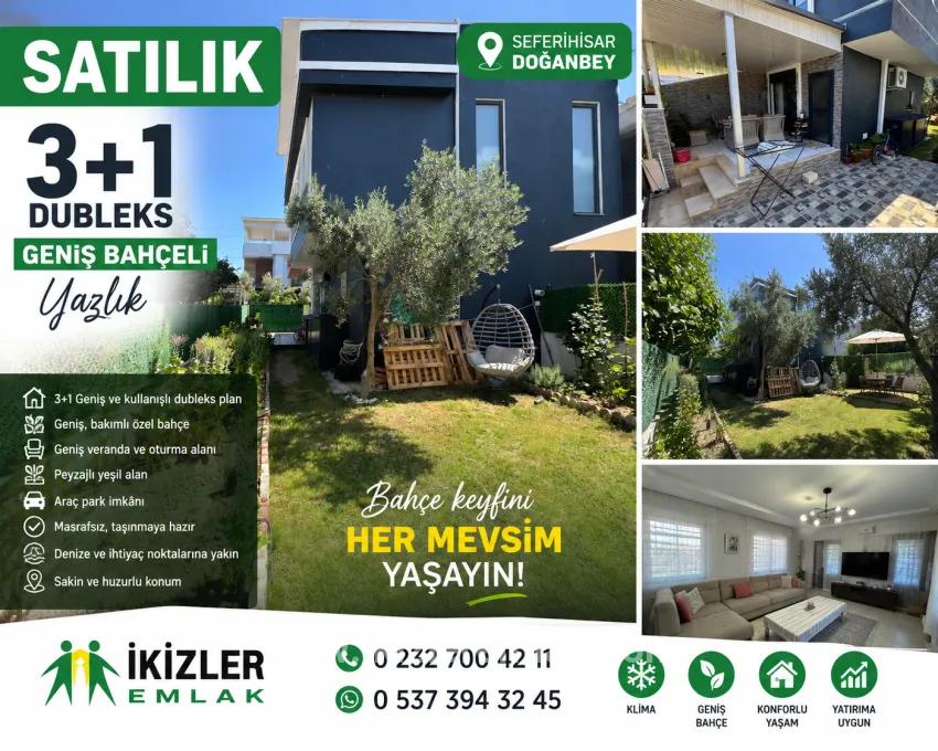 Seferihisar Doğanbey Cumhuriyet Mah. Satılık 3+1 Villa - 160 m²