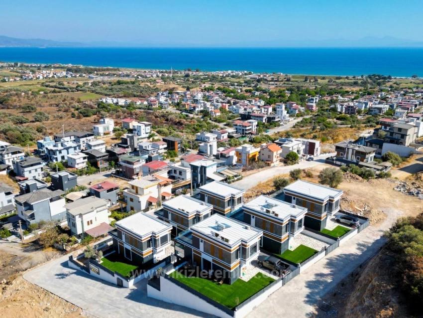 Seferihisar Doğanbey’de Satılık Tek Müstakil Geniş Bahçeli Panoramik Deniz Manzaralı