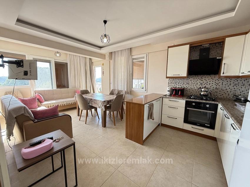 Gümüldür Merkezde Satılık 3 + 1 Deniz Ve Doğa Manzarali Yeni Daire