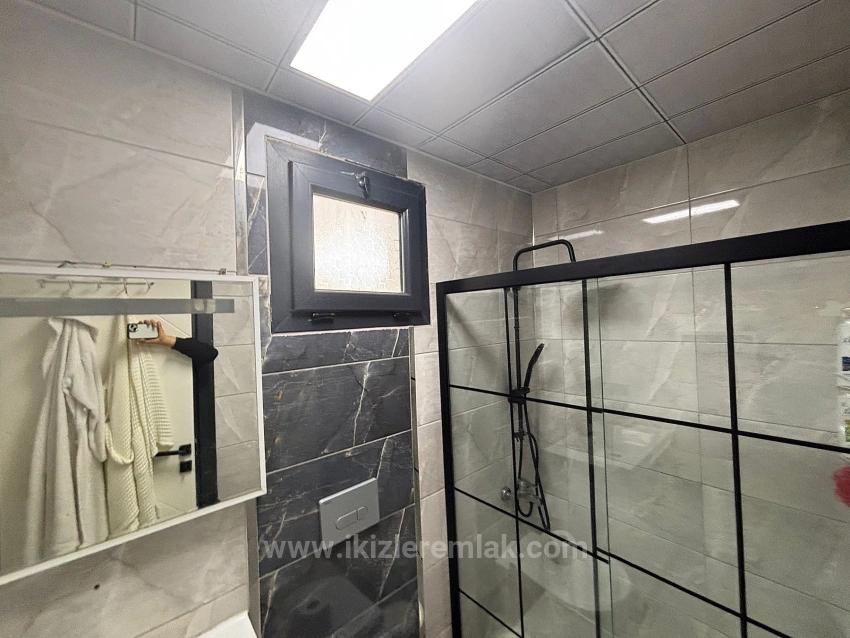 Seferihisar Doğanbey’de Satılık Bahçeli 3 + 1 Masrafsız Dubleks Yazlık